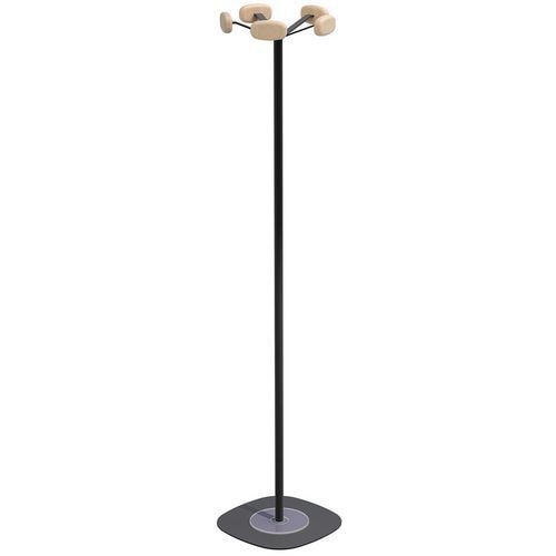 Portemanteau Sherwood noir 5 patères Bois - Image principale