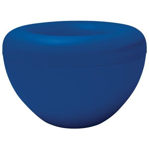 2 jardinières intérieures Scoop avec pots - violet bleu - Image principale