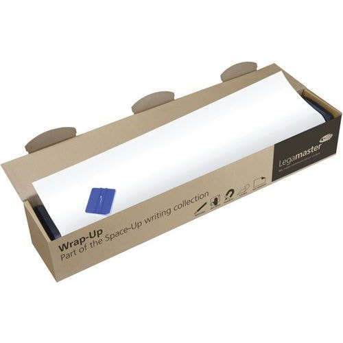 WRAP-UP rouleau de tableau 101x1200cm Polypropylene blanc - Image principale