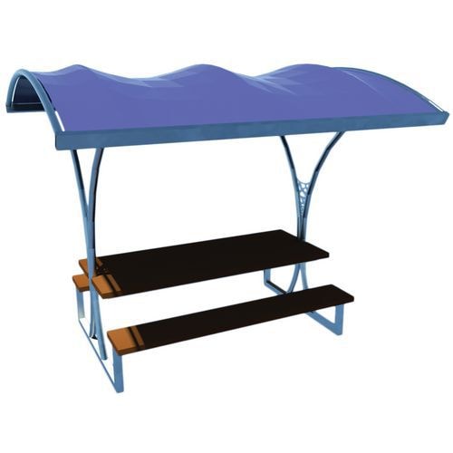 Abri table toile - bleu - Image principale