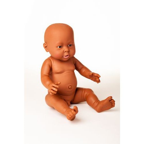 Bébé africain garçon 40 cm sans cheveux - Image principale