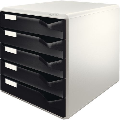 Bloc de classement Leitz 5 tiroirs Gris fonçé - Image principale