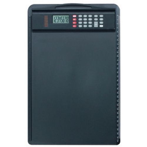Lot de 6 Porte-bloc, A4, avec calculatrice, noir - Image principale