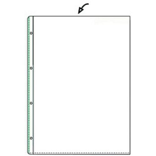 Lot de 100 Pochette perforée standard, A3 à l"italienne, pp, - Image principale