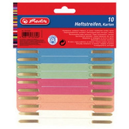 Set de 12 Relieur à lamelle, carton recyclé, couleurs assortie - Image principale