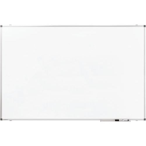 PREMIUM tableau blanc 100x150cm Acier laqué blanc - Image principale