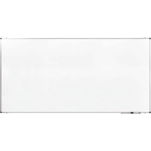 PREMIUM tableau blanc 120x240cm Acier laqué blanc - Image principale