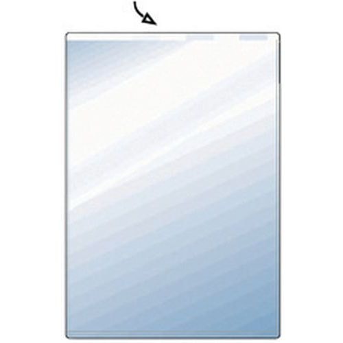 Lot de 25 Etuis de poche, PVC, simple, 0,17 mm, Format: DIN A8 - Image principale