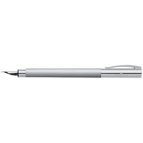 Stylo plume Ambition Encre Bleu Pointe MoyenneColoris Argent - Image principale
