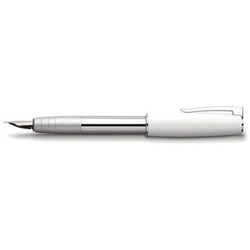 Stylo plume LOOM PIANO Encre Bleu Pointe Moyenne Blanc/gris Réf.: 149270 - Image principale