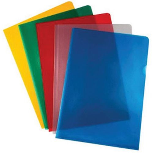 Lot de 600 Pochette transparente, A4, PP, granuleux, rouge - Image principale