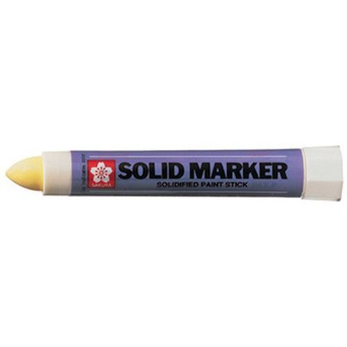 Lot de 6 Marqueur à usage industriel "Solid Marker", jaune - Image principale
