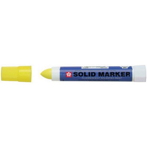 Lot de 6 Marqueur à usage industriel "Solid Marker", jaune fluo - Image principale