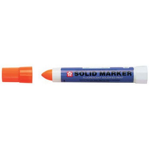 Lot de 6 Marqueur à usage industriel "Solid Marker", orange fluo - Image principale