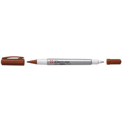 Lot de 6 Marqueur permanent Identi Pen, brun - Image principale