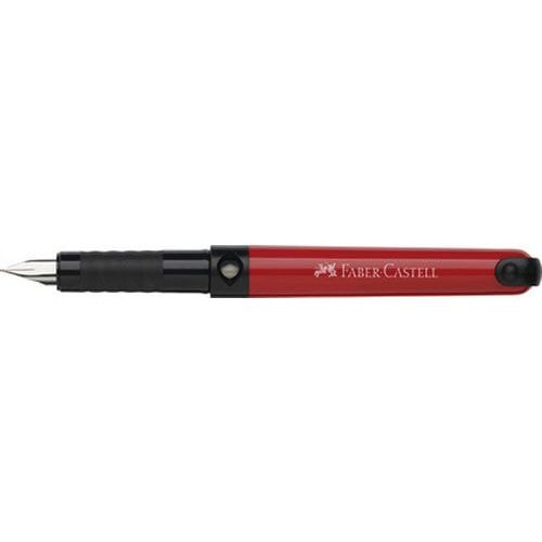 Lot de 6 Stylo plume pour écoliers, rouge - Image principale