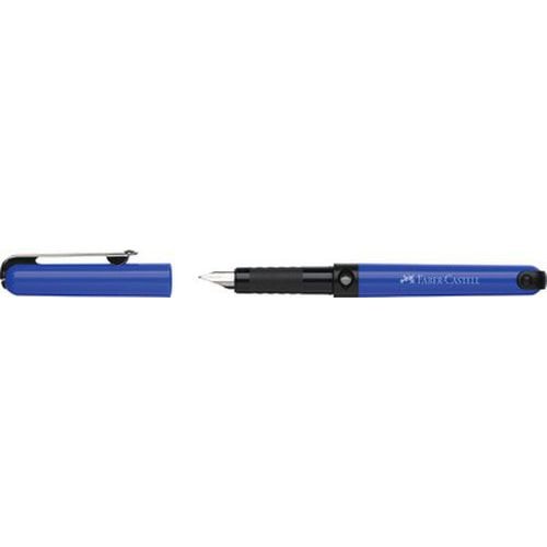 Lot de 6 Stylo plume pour écoliers, bleu - Image principale