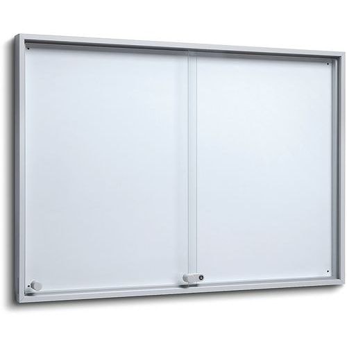 Vitrine d´intérieur fond magnétique, SLIM_Jansen Display - Image principale