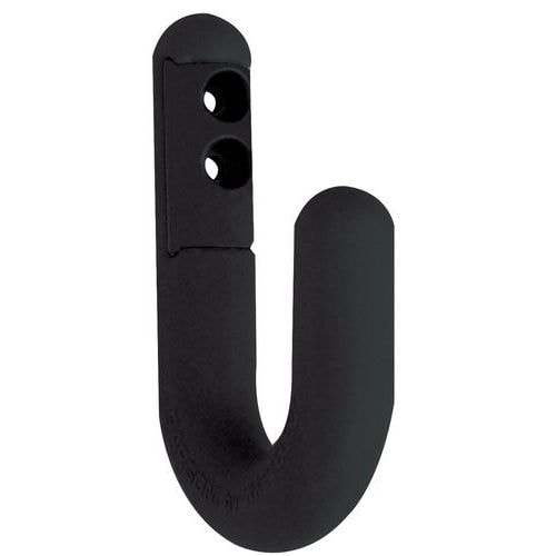Patère simple Parkid - pièce de fixation  - noir - Image principale