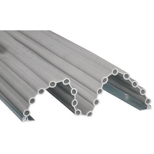 Anti-pince doigts Garomin angle jusqu'à 180° - 1,40 m + rails - gris - Image principale