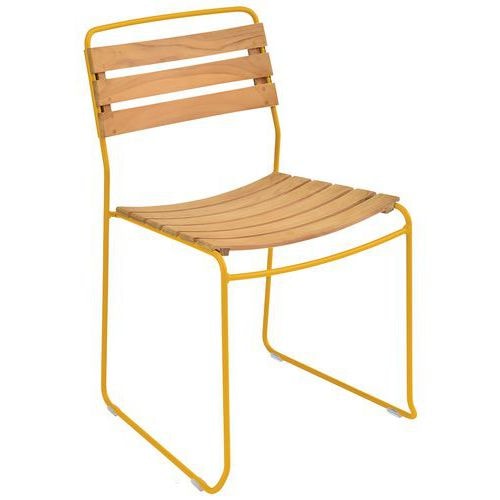 Chaise teck Surprising Miel - Image principale