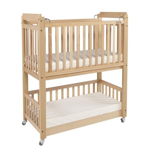 Lit crèche Duo double niveau avec matelas - Image principale