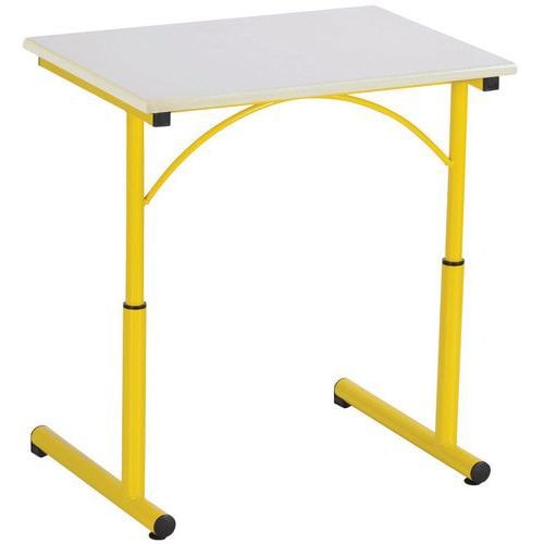 Table réglable Atlas II chants surmoulés - Manutan Expert - Image principale
