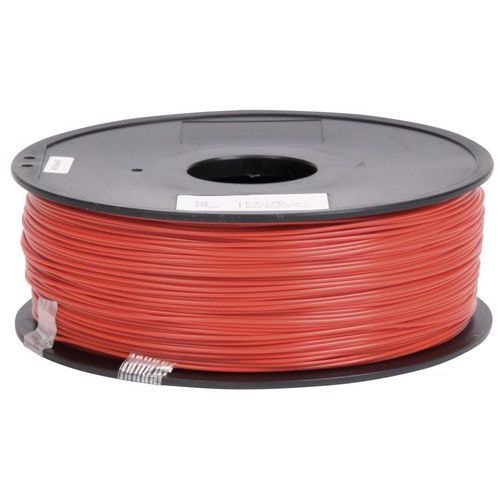 Filament générique ABS+  Ø 1,75mm Rouge - Image principale