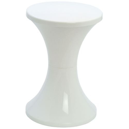 Lot 2 tabourets polypropylène Tam Tam Pop blanc - Image principale