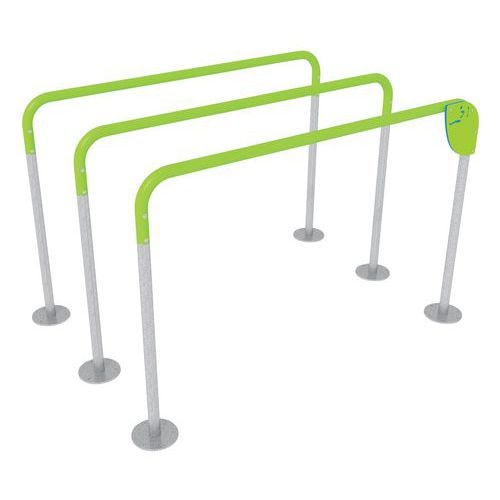 Barres parallèles triples - Image principale
