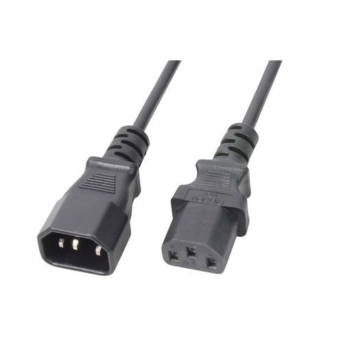 Câble secteur IEC mâle femelle 2 m - Image principale