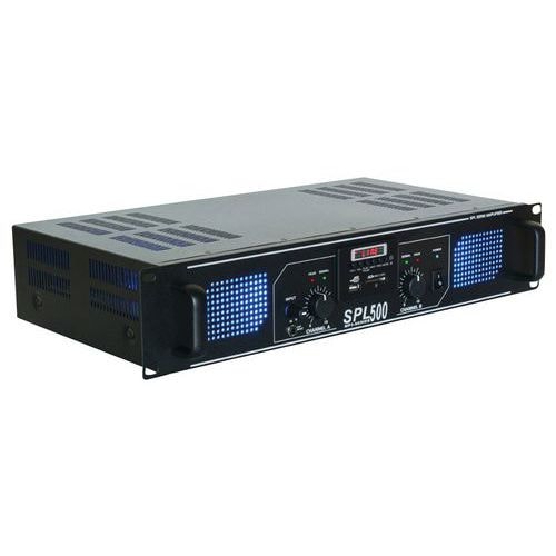Amplificateur LED bleue + EQ Noir - SPL 500MP3 - Image principale