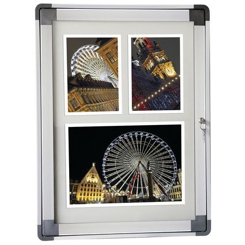 Vitrine murale exterieure Aloa Planorga - Image principale