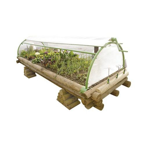 Jardinière Jardinou surélevée long. 4 m avec porte-outils - Image principale