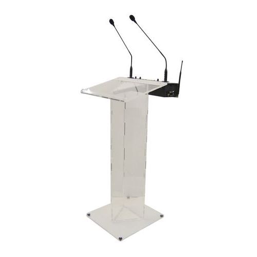 Pupitre de conférence Bellano sans fil avec récepteur - Tag - Image principale