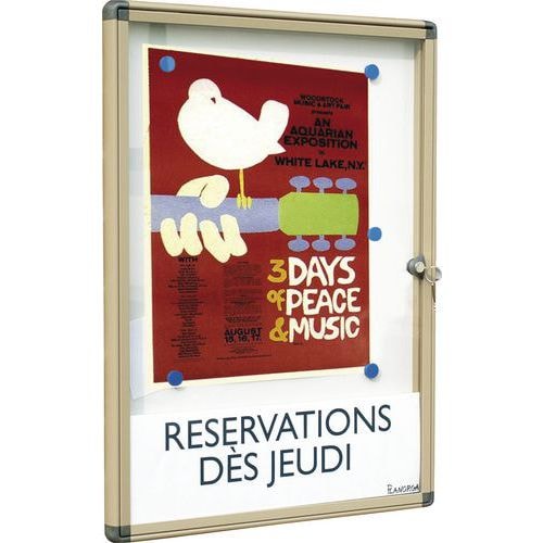Vitrine affichage extérieur Alcor Planorga - Image principale