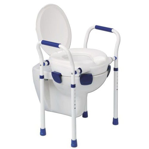 Rehausse WC clipper avec pieds et couvercle - Image principale