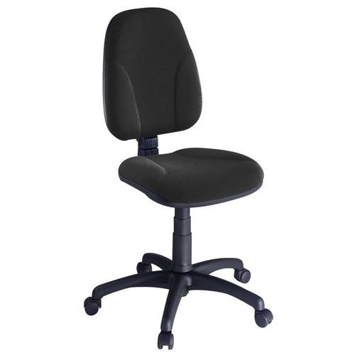 Chaise de bureau Mars contact permanent coloris noir - Image principale