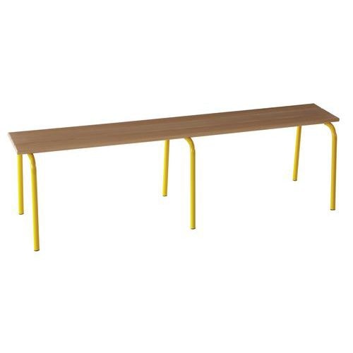 Banc assise 3 lames sans dossier - Image principale