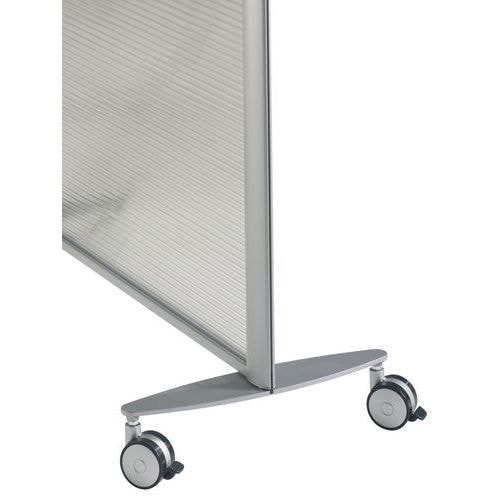 Pied de stabilisation sur roulettes pour cloison Kprim Clen - Image principale