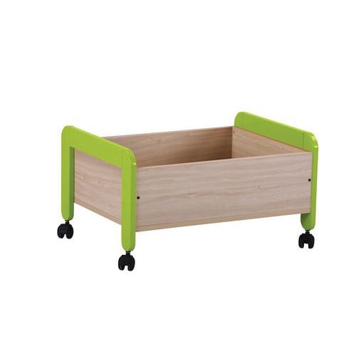 Bac à jouets sur roulettes Lili - Image principale