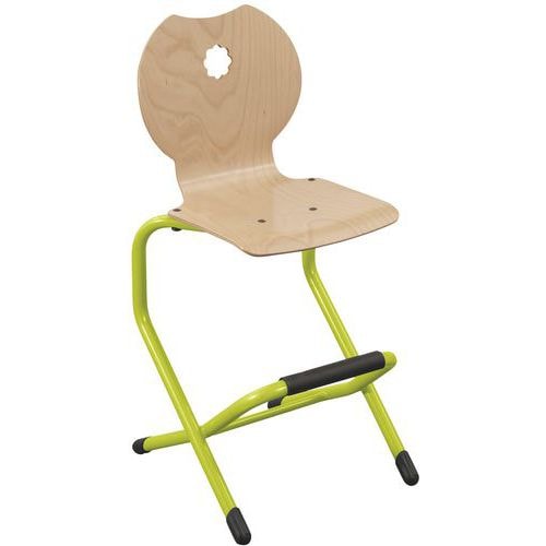Chaise haute Chloé appui sur table - Mobidecor - Image principale