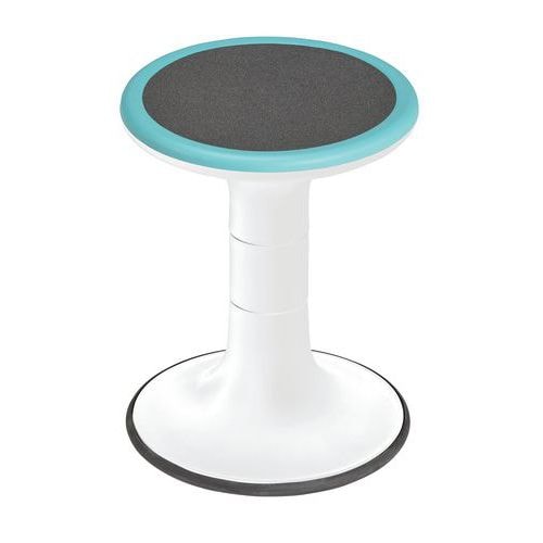 Tabouret Mogoo T2 à T7 assise noire et verte - Image principale