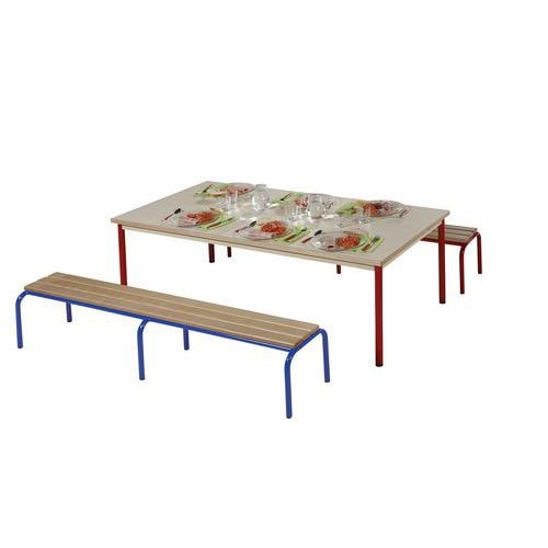 Banc empilable 3 lames Chloé 200 cm - Mobidecor - Image principale