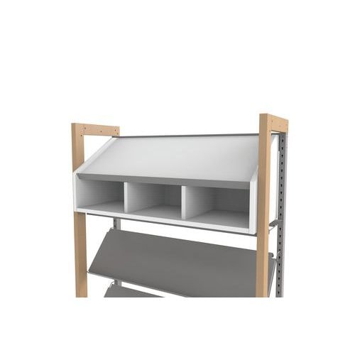 Caisson à abonnement Ellipse blanc pour rayonnage - Manutan Expert - Image principale
