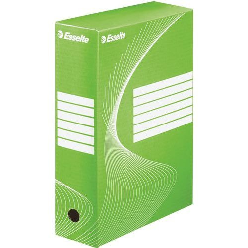 Lot de 25 Boîte archives Esselte Boxy Vivida, 100 mm, vert - Image principale