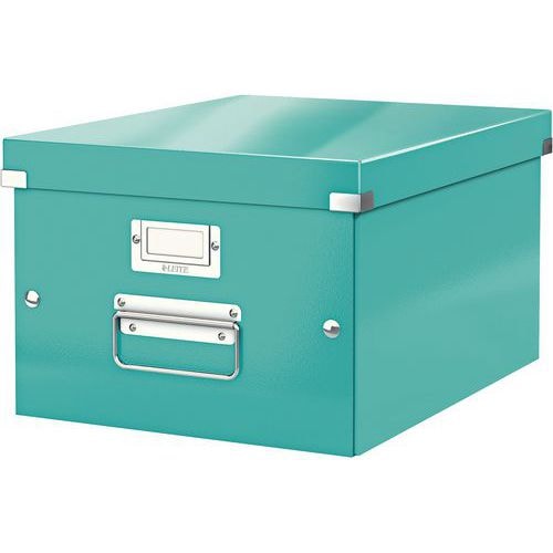 Lot de 6 Boîte de rangement Leitz Click & Store, format medium Menthe - Image principale