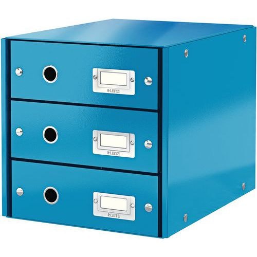 Bloc de classement Leitz Click & Store 3 tiroirs - Image principale