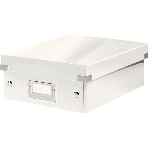 Lot de 6 Boîte à compartiments Leitz Click&Store, petit format Blanc - Image principale