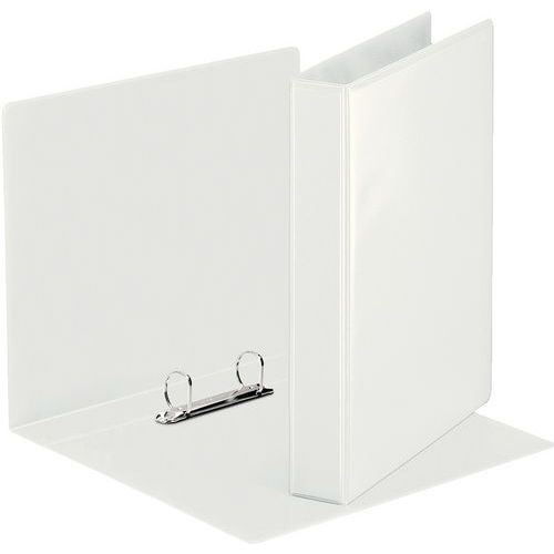 Lot de 12 Classeur 2 ann. personnalisable Essentials 25 mm A5 PP Blanc - Image principale